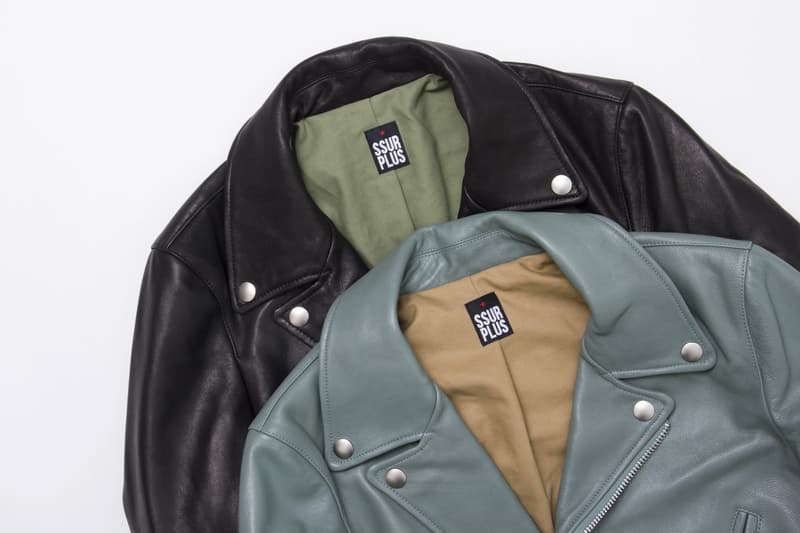 SSUR*PLUS Motorcycle Leather Jacket