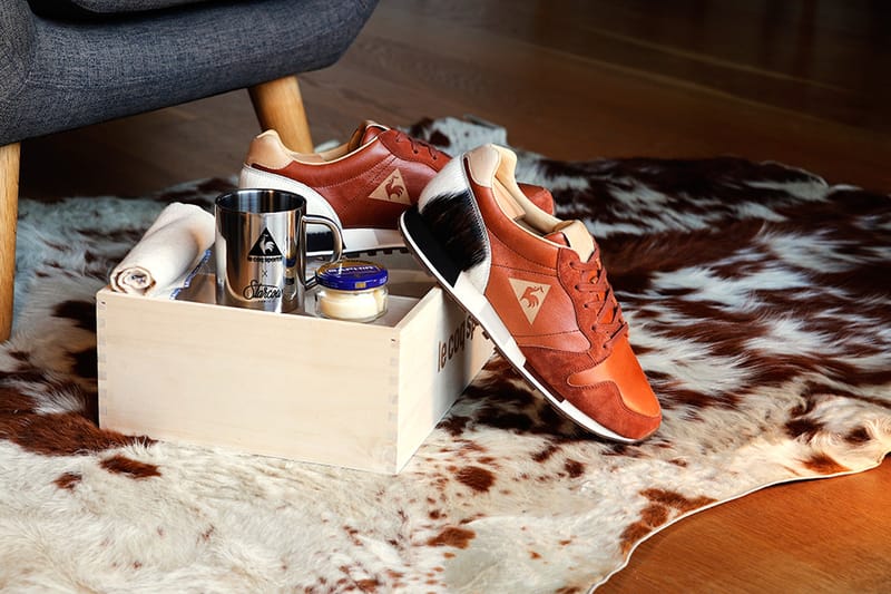 le coq sportif omega leather