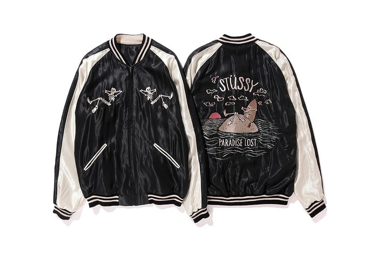 Stüssy Teams up With Tailor Toyo for a Reversible Hand-Embroidered Sukajan Jacket