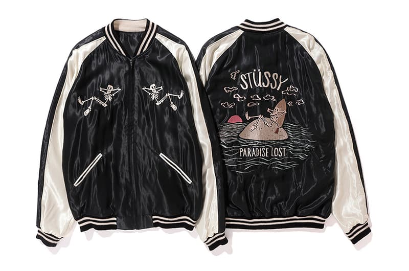 Stussy x Tailor Toyo Reversible Hand-Embroidered Sukajan Jacket 2017 Spring Japan California