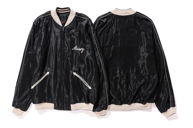 Stussy x Tailor Toyo Reversible Hand-Embroidered Sukajan Jacket 2017 Spring Japan California