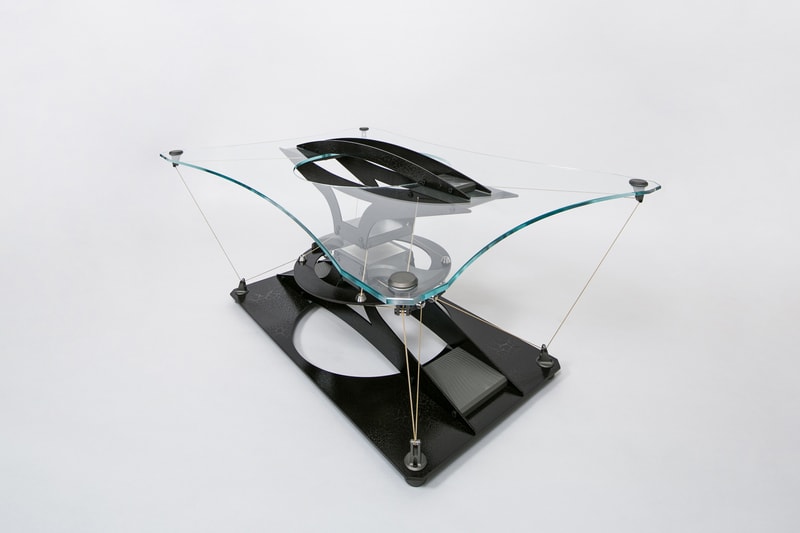 Siren Design Studios Tele Taxidi Hovering Table