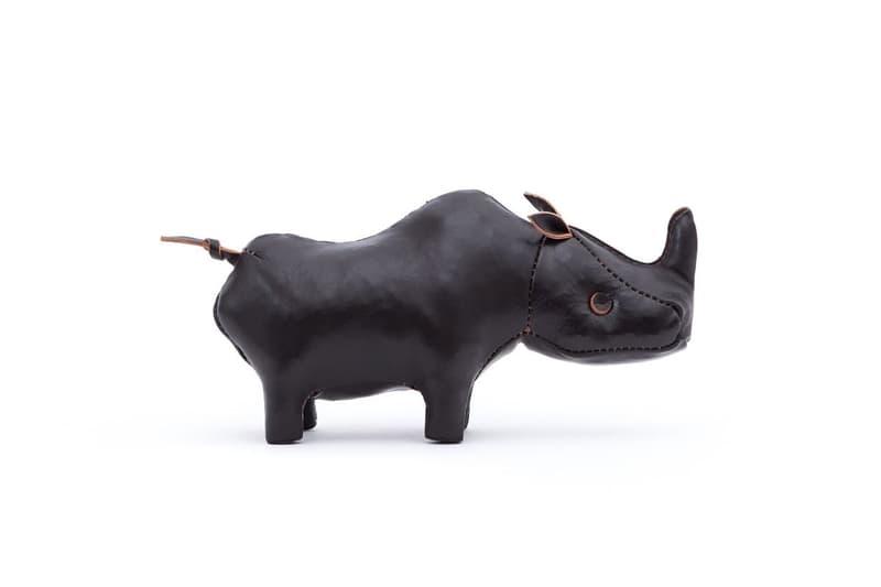 The Real McCoy's Handcrafted Horsehide Rhino and Kangaroo