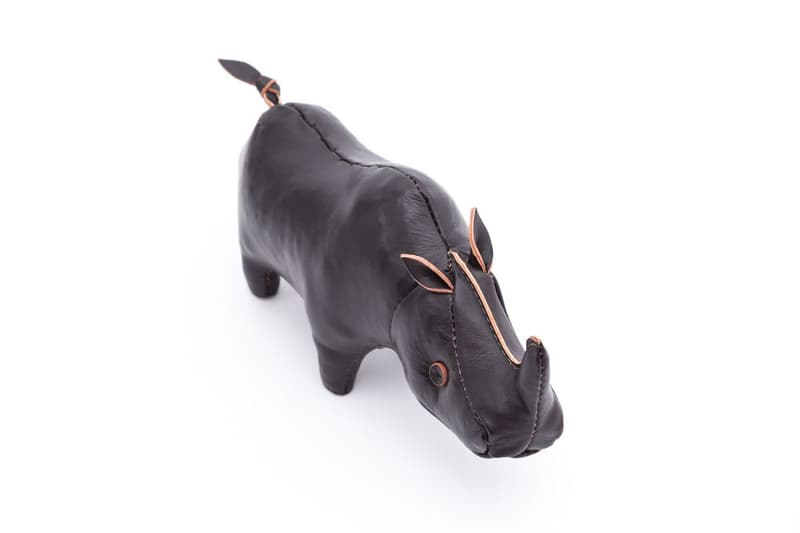 The Real McCoy's Handcrafted Horsehide Rhino and Kangaroo
