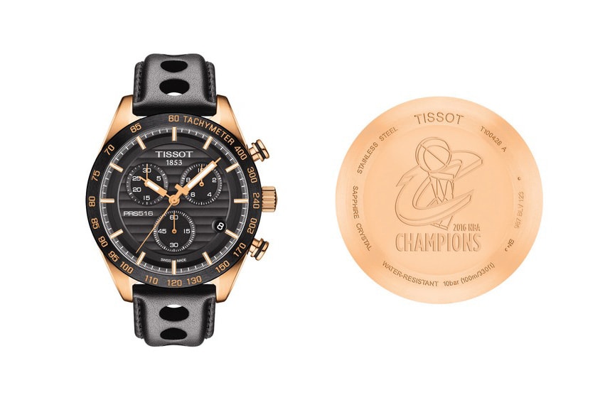 Tissot First Ever NBA Championship Watch for the Cleveland Cavaliers Timepieces Basketball Chronograph