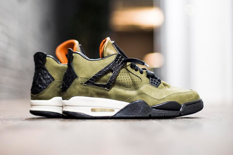 Undefeated Air Jordan 4 Custom