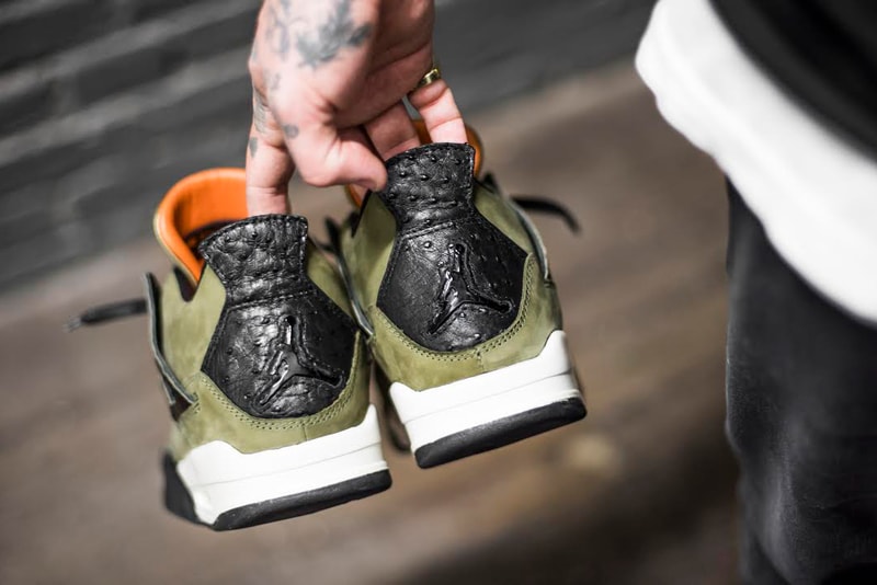Undefeated Air Jordan 4 Custom