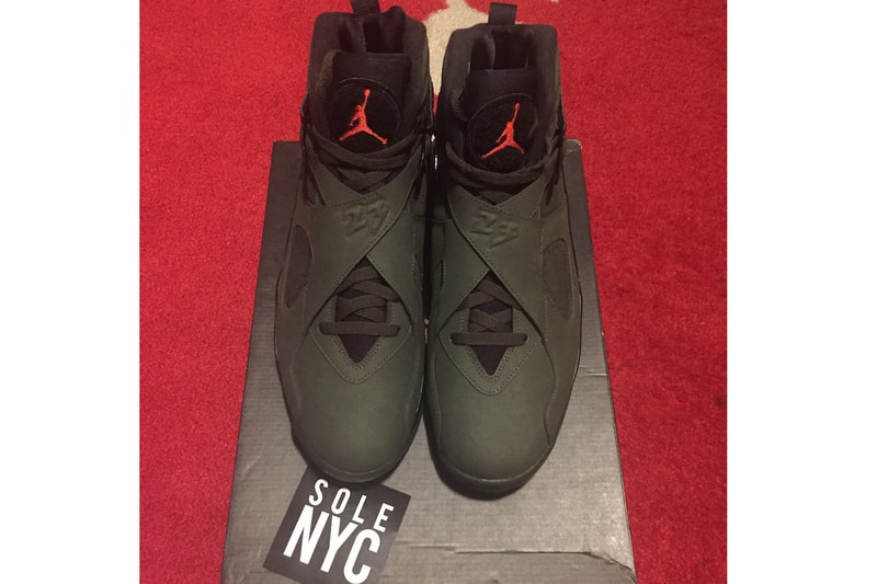 Undefeated Air Jordan 8 Leaked
