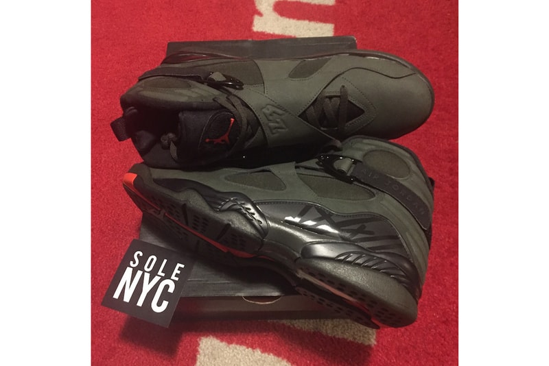 Undefeated Air Jordan 8 Leaked