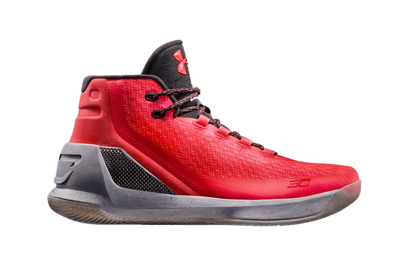 Under Armour Curry 3 Red Hot Santa Magi Raw Sugar