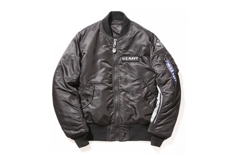 Uniform Experiment x Alpha Industries New Year MA-1 grey