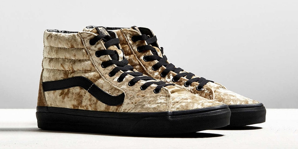 Vans Velvet Sk8 Hi Old Skool and Slip On | Hypebeast