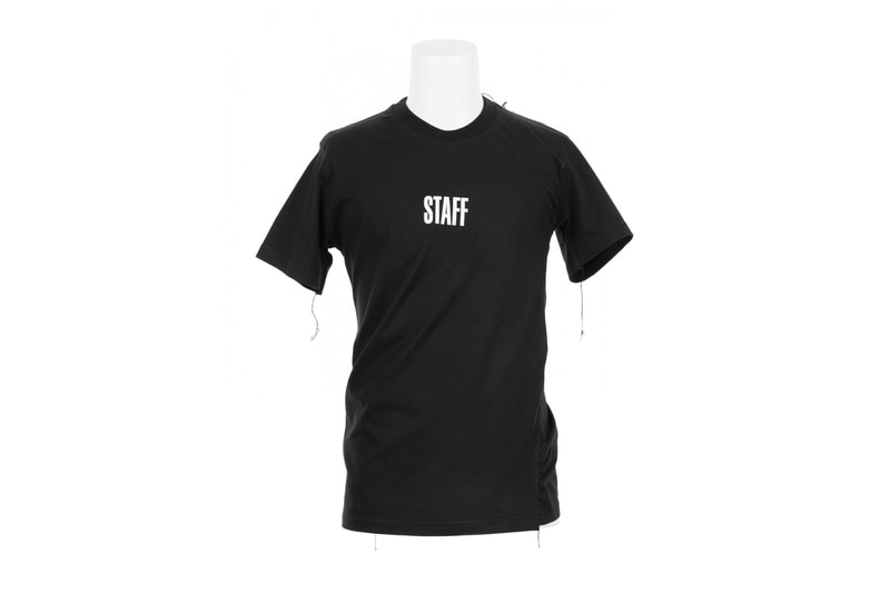 Vetements Staff 2017 Spring Summer Tee Hoodie