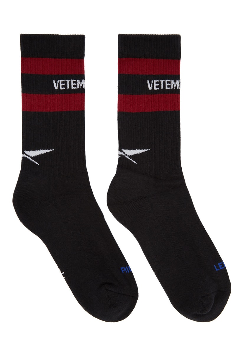 Vetements Reebok Socks