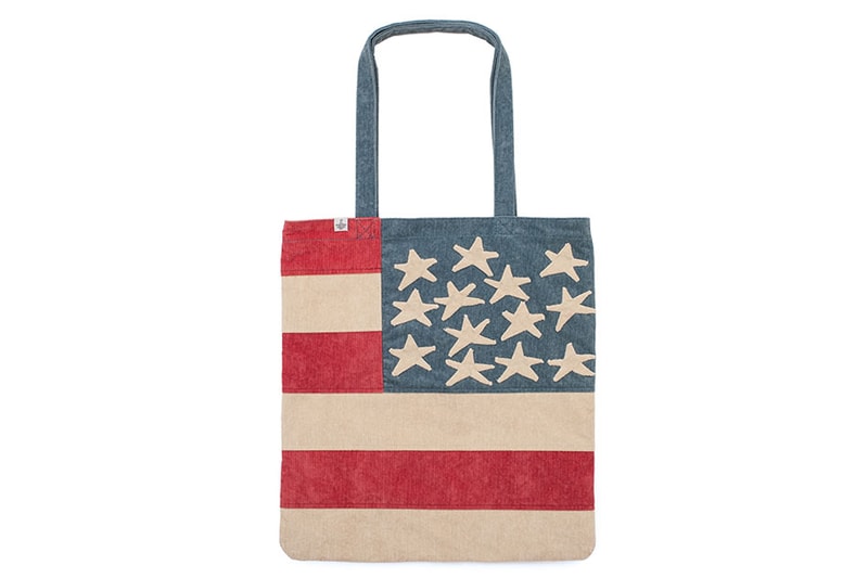 visvim 670 USD American Flag Tote Bag