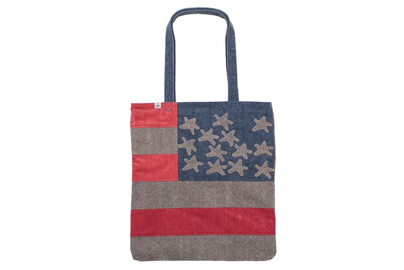 visvim 670 USD American Flag Tote Bag