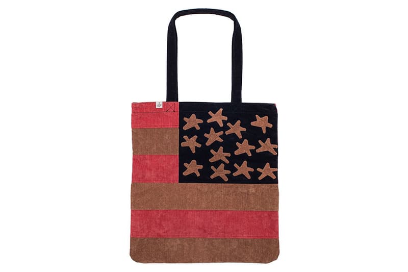 visvim 670 USD American Flag Tote Bag