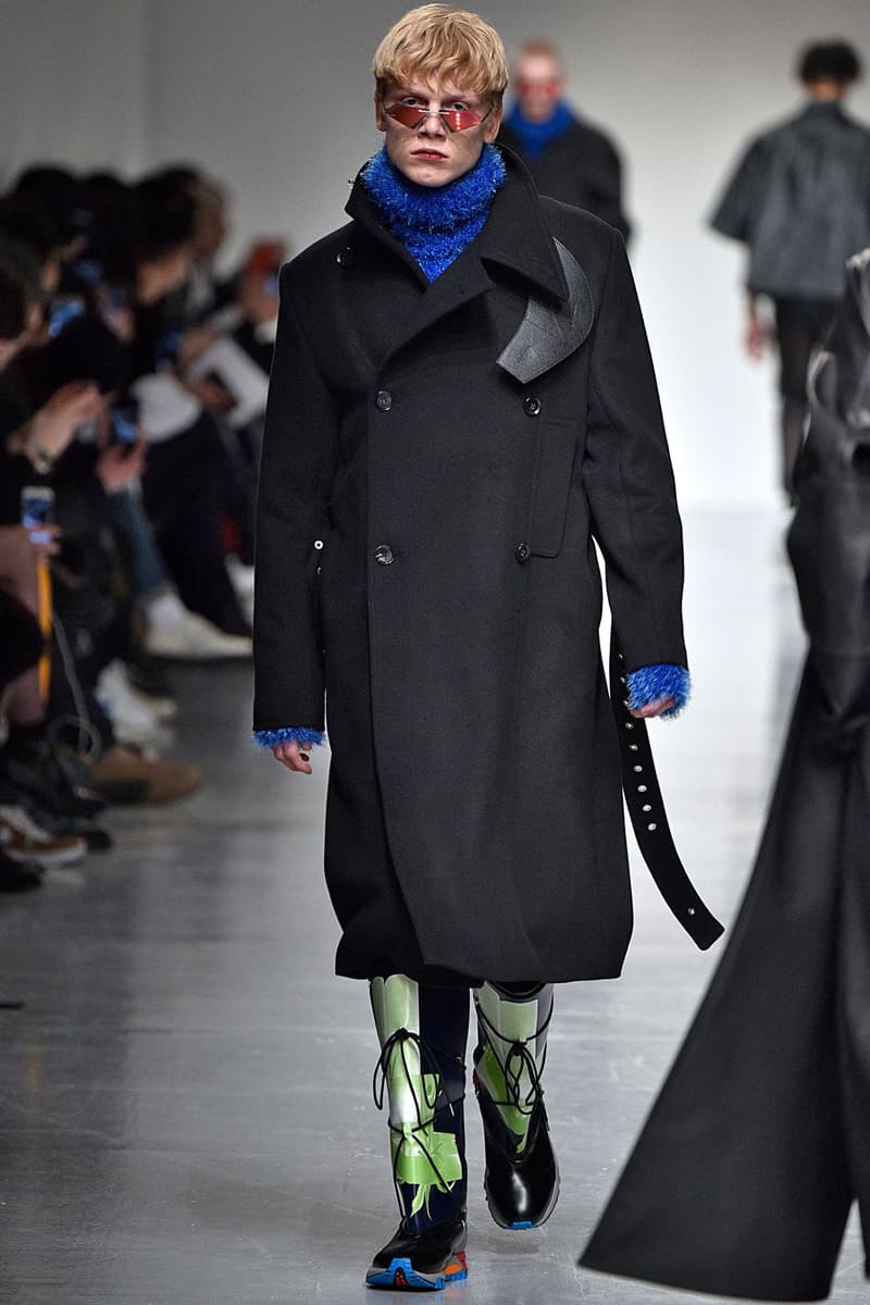 Xander Zhou 2017 Fall/Winter Collection Runway London Fashion Week Men's