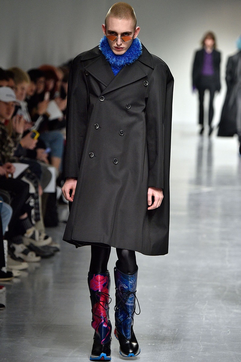 Xander Zhou 2017 Fall/Winter Collection Runway London Fashion Week Men's