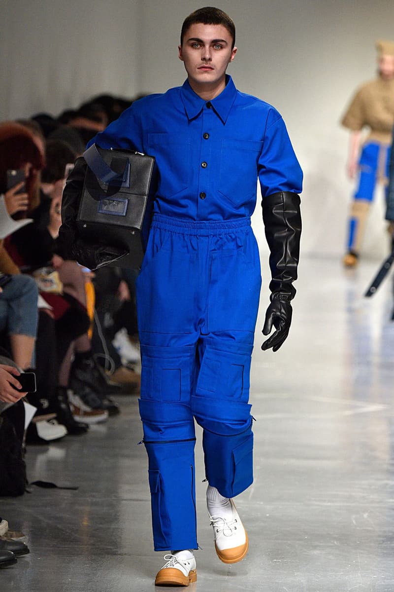 Xander Zhou 2017 Fall/Winter Collection Runway London Fashion Week Men's