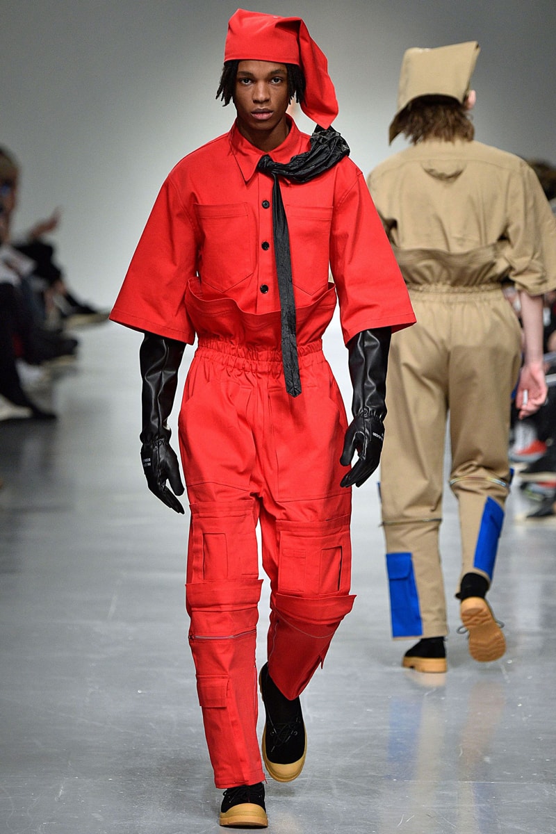 Xander Zhou 2017 Fall/Winter Collection Runway London Fashion Week Men's
