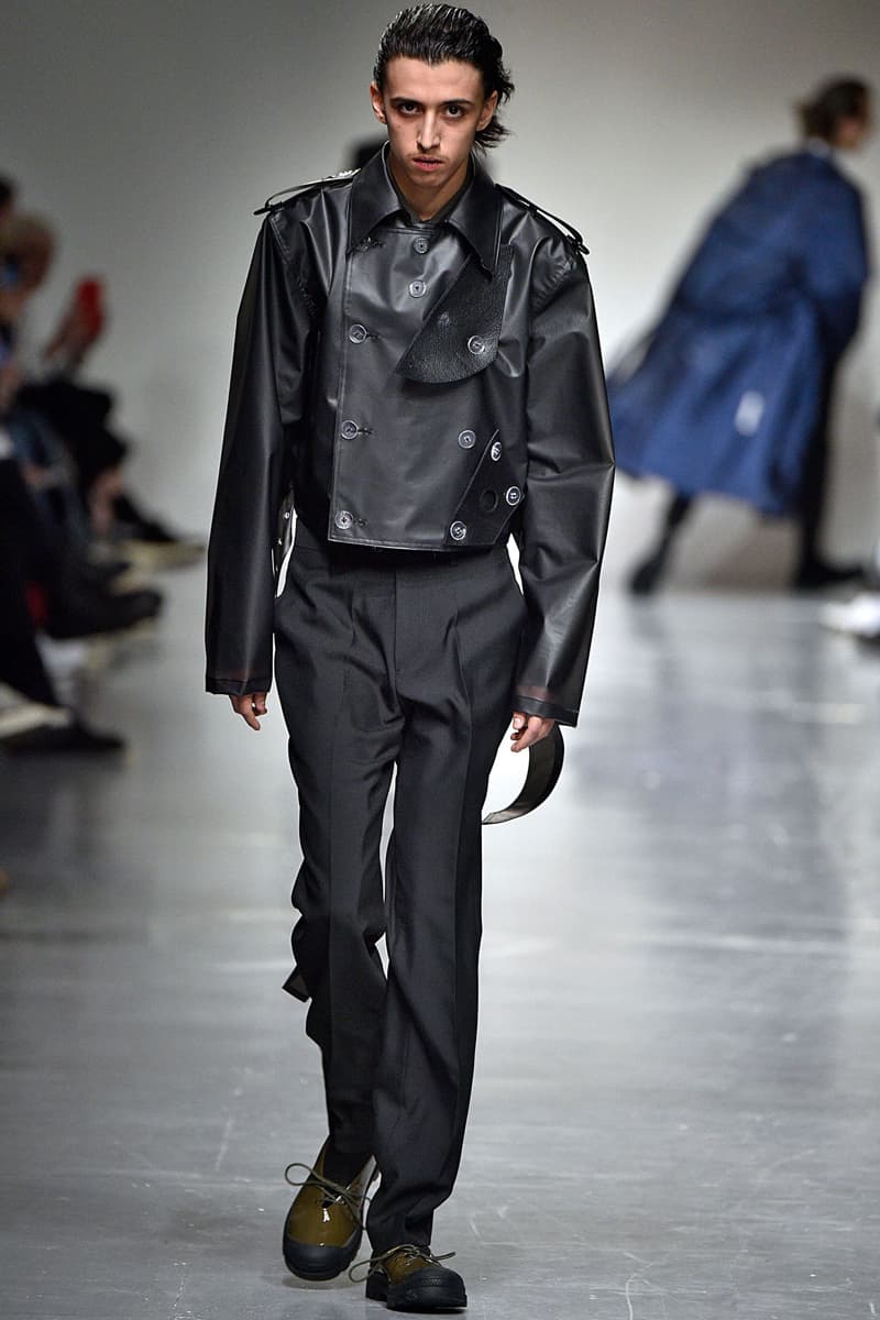 Xander Zhou 2017 Fall/Winter Collection Runway London Fashion Week Men's