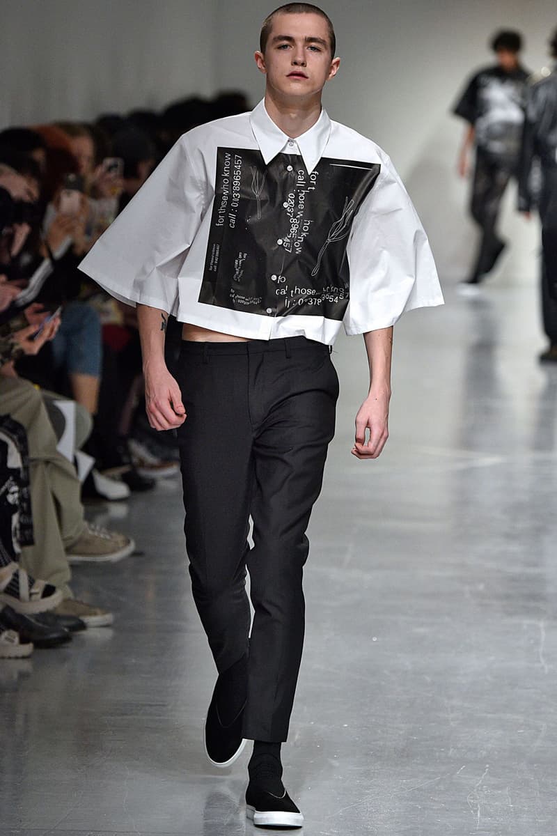 Xander Zhou 2017 Fall/Winter Collection Runway London Fashion Week Men's