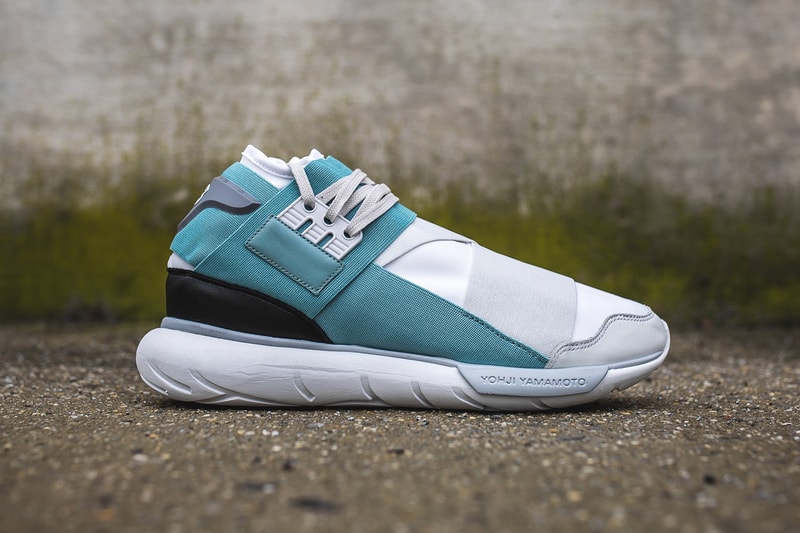 Y3 Qasa High "Crystal White/Vapour Steel"