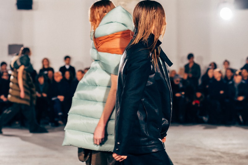 Rick Owens 2017 Fall Winter Presentation Front Row View