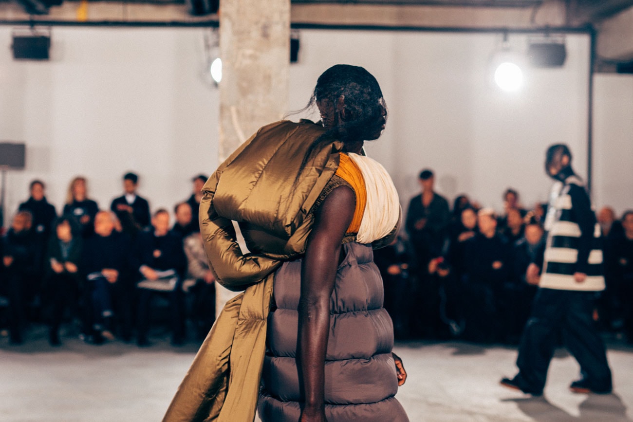 Rick Owens 2017 Fall Winter Presentation Front Row View