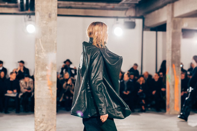 Rick Owens 2017 Fall Winter Presentation Front Row View