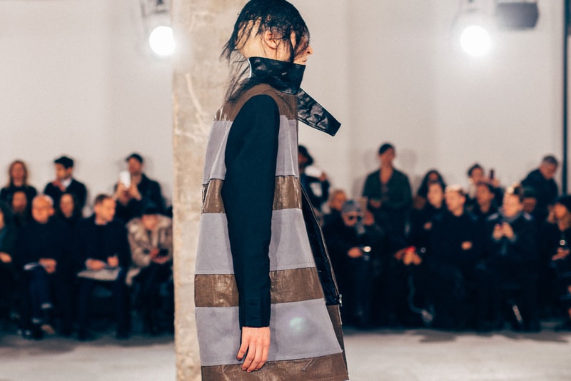 Rick Owens 2017 Fall Winter Presentation Front Row View