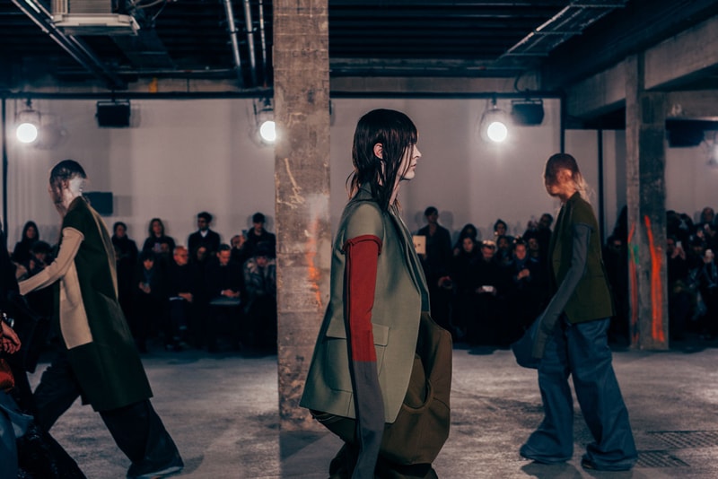 Rick Owens 2017 Fall Winter Presentation Front Row View