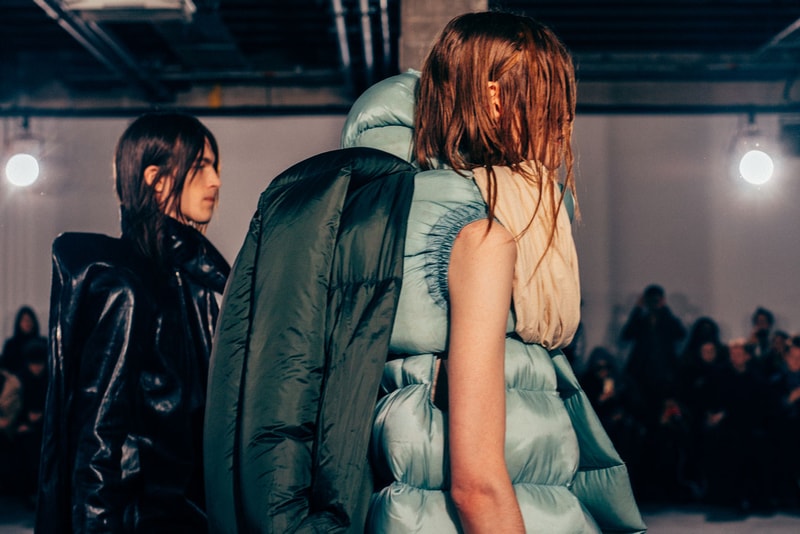 Rick Owens 2017 Fall Winter Presentation Front Row View