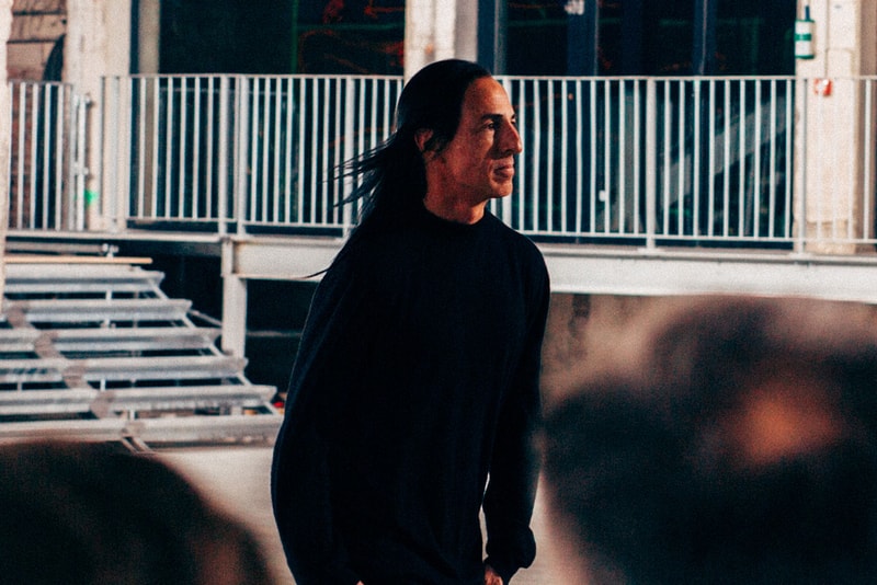 Rick Owens 2017 Fall Winter Presentation Front Row View
