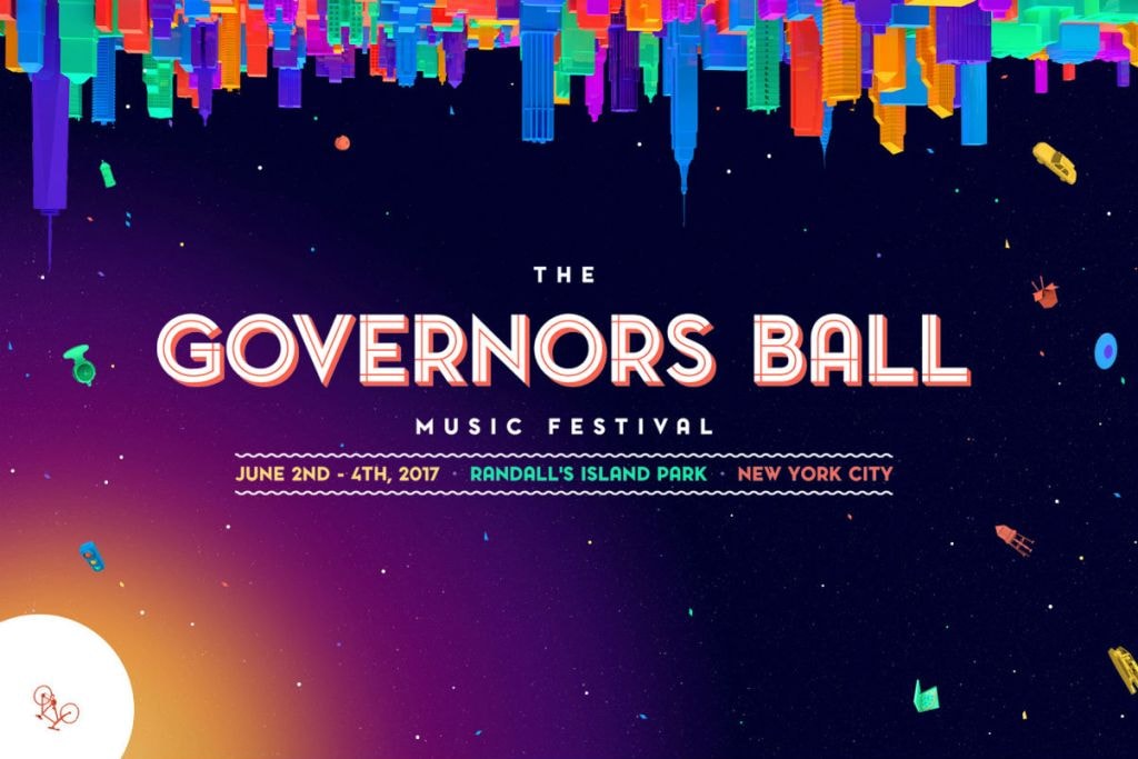 2017 Governors Ball Festival Single Day Lineup Tickets