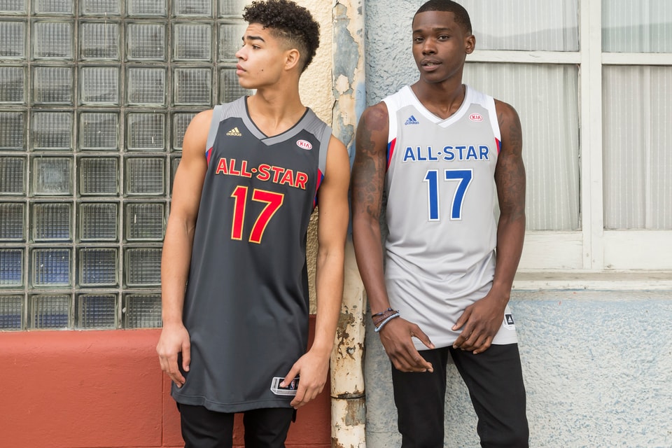  adidas NBA Eastern All Star Grey 2017 Official Climacool  Swingman Jersey : Sports & Outdoors
