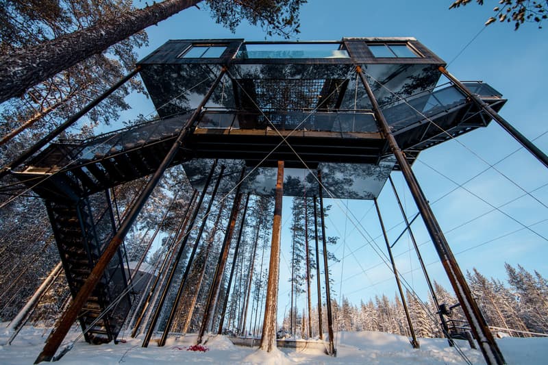 7th Room Treehouse Cabin Treehotel Sweden Snohetta Hypebeast