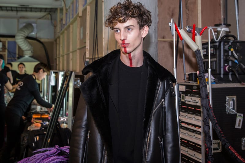 London Fashion Week Men's: Backstage at Matthew Miller