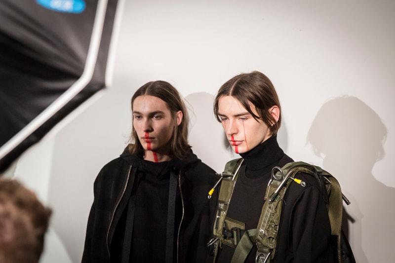 Matthew Miller Fall/Winter 2017 Backstage