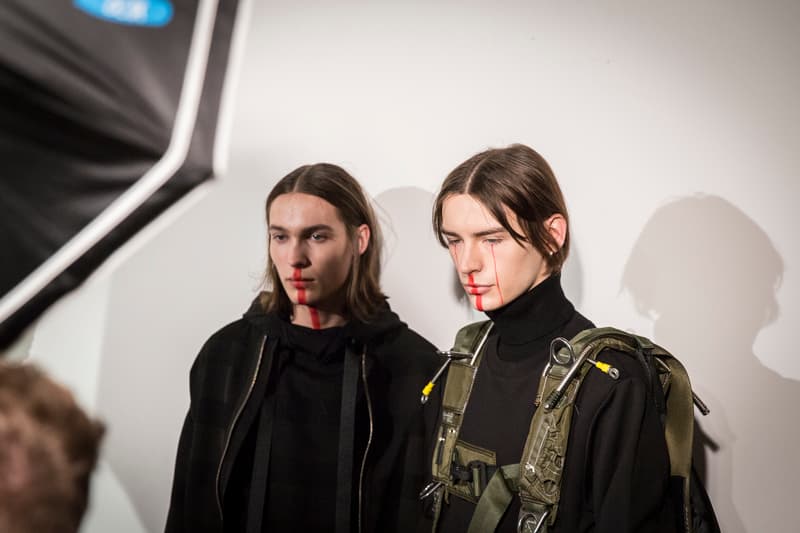 Matthew Miller Fall/Winter 2017 Backstage