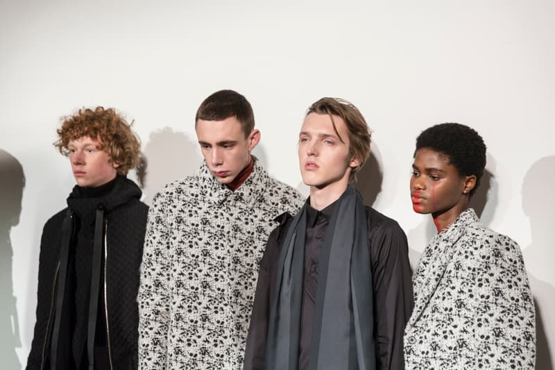 Matthew Miller Fall/Winter 2017 Backstage
