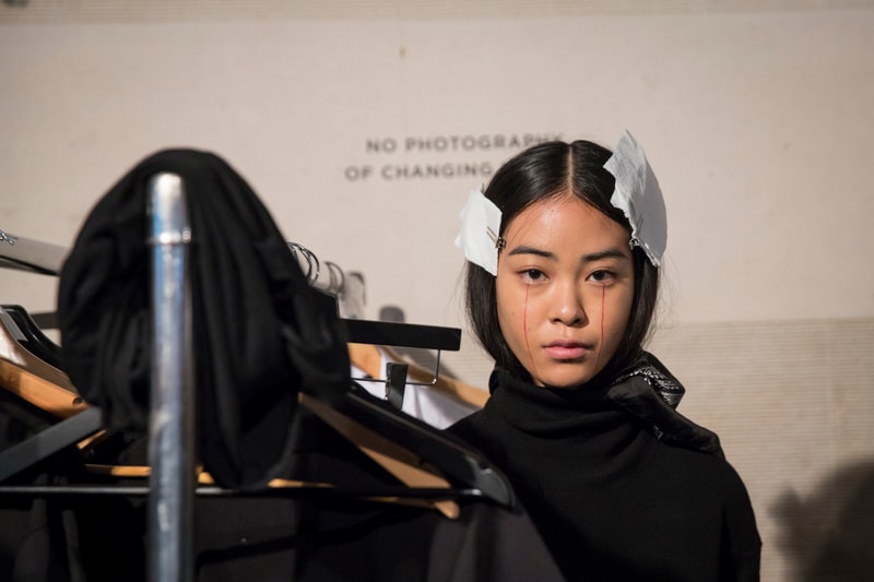 Matthew Miller Fall/Winter 2017 Backstage