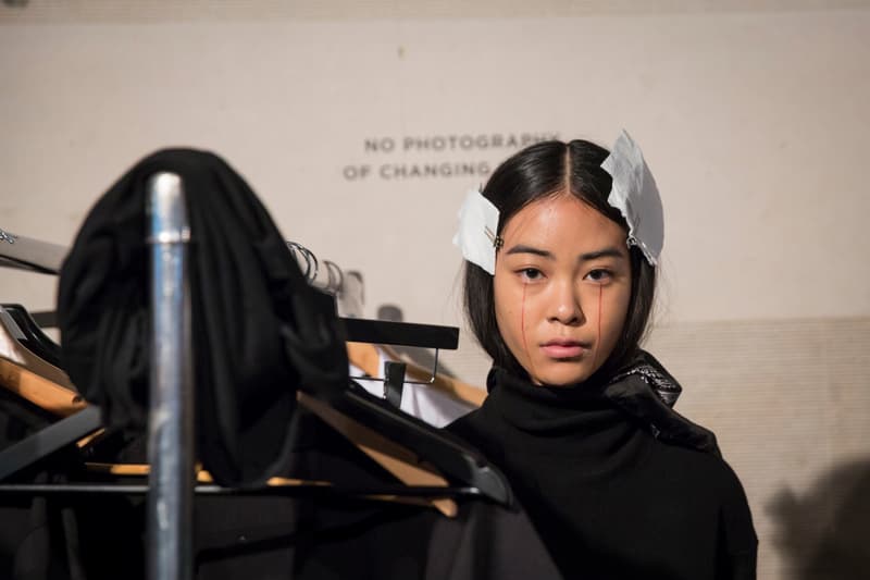 Matthew Miller Fall/Winter 2017 Backstage