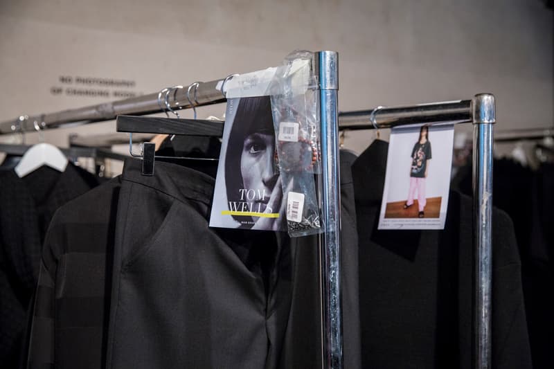Matthew Miller Fall/Winter 2017 Backstage