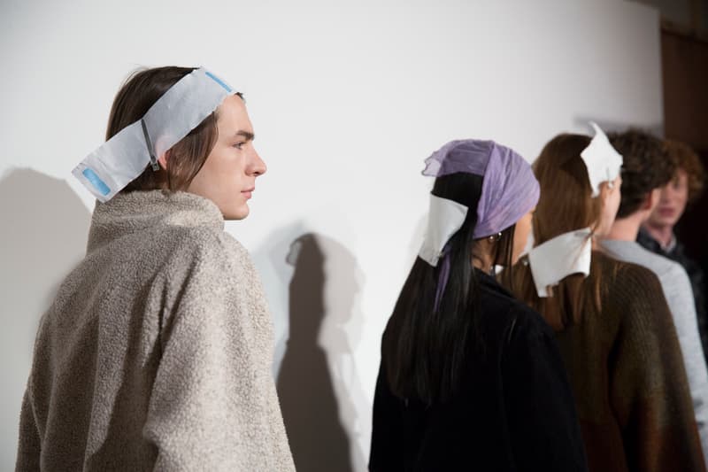 Matthew Miller Fall/Winter 2017 Backstage