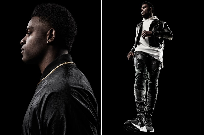 A Boogie Michael Crabtree Jordan Formula 23 Wings Muscle Jacket