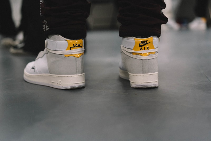 A-COLD-WALL* x NikeLab Air Force 1 Custom Bespoke Sneaker
