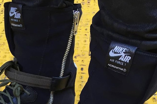 ACRONYM Nike Air Force 1 Sneaker Leak