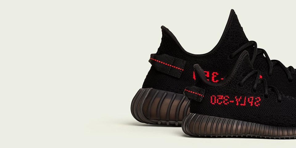 YEEZY 350 Black/Red Official Release Date |